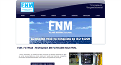 Desktop Screenshot of fnm-filtrans.com.br